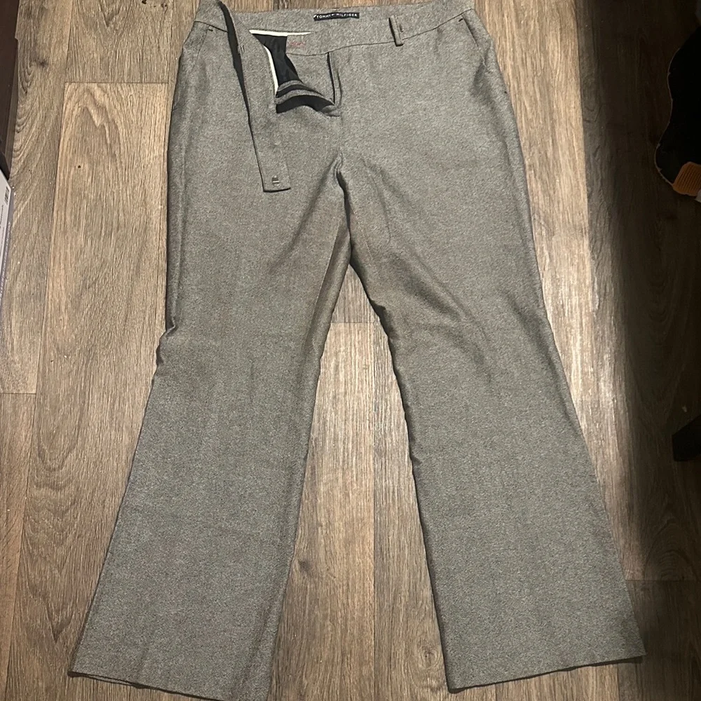 Tommy Hilfiger Gray Dress Pants – Women’s Size 14 - Picture 5 of 5